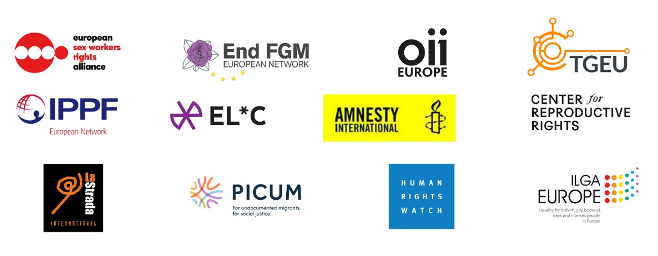 Logos signatories joint position VAW directive